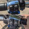 Motorcycle Accessory Handlebar Control Switch Housings Cover Kit Aluminum Chrome For Harley Davidson 2014-Later XL Dyna Softail