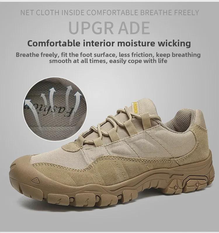 Sapatos de Caminhada Masculinos Respiráveis Antiderrapantes 2025 para Primavera e Outono