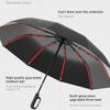 1 Handle Fully Automatic Folding Umbrella with Buckle, Easy to Carry Larger, Thicker and Sturdy. Suitable for Men and Women, Portable and Windproof