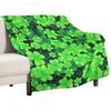 St. Patrick's Day Series digital-printed polyester Bedroom velvet flannel cover blanket Fleece soft sofa cover blankets for beds