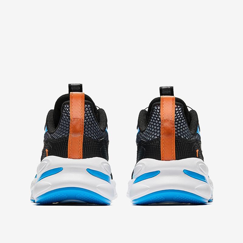 Anta Childrens Red Flame Stubborn Bounce Technology Fashion Trend Breathable Lightweight Shock Absorption Low-Top Running Shoes A12435573H-7