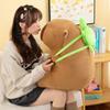 Capibara doll back turtle bag capybara doll throw pillow snot capybara plush toy