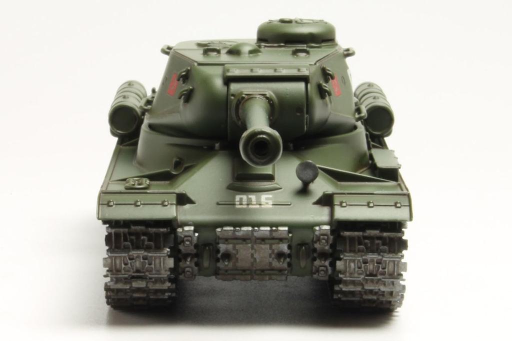 PLATZ Girls & Panzer the Movie Easy Model Tankery Series IS-2 Pravda High School 1/56 Scale Plastic Model GP56-4
