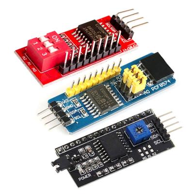 PCF8574 PCF8574T I/O voor IIC I2C TWI SPI seriële interfacekaartpoort LCD1602 LCD2004 adapterplaat LCD-adapterconvertermodule