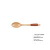 Japanese Korean Wooden Spoon & Chopsticks Set - Portable Tableware for Soup, Rice, and Serving.