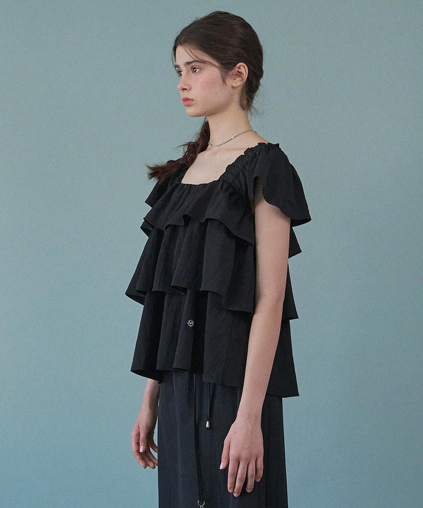 MICANE Callista Frill Blouse