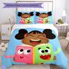 3pcs Yakka Dee Bedding Set Duvet Cover Closure Includes 1 Duvet Cover & 2 Pillowcases, Soft and Comfortable for All Seasons.