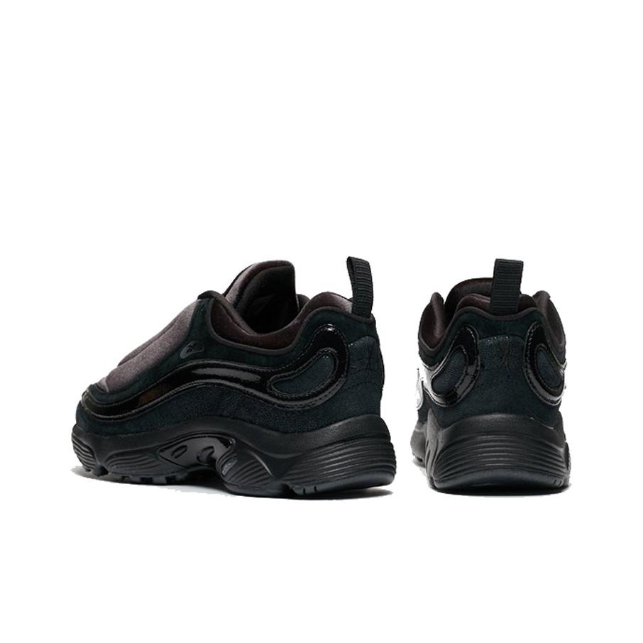 Reebok Daytona Dmx Trb Scarpe Casual da Uomo Sneakers Nere a Punta Rotonda a Collo Basso Ef7345