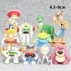 Anime Toy Story 4 Cartoon Figure Toy Woody Buzz Lightyear Rex Alien forky Doll action figure Children Gift