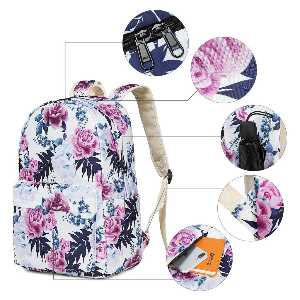 bookbag lunch box set