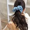 Hair Band Accessories for Women Girl Scrunchie Tie Elastic Rubber Kpop New In Popular  Vintage Headdress Rhinestone Designer
