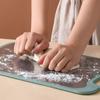 Non-slip Cutting Board Stainless Steel Chopping Block Double-Sided Chopping Board  Knead Dough