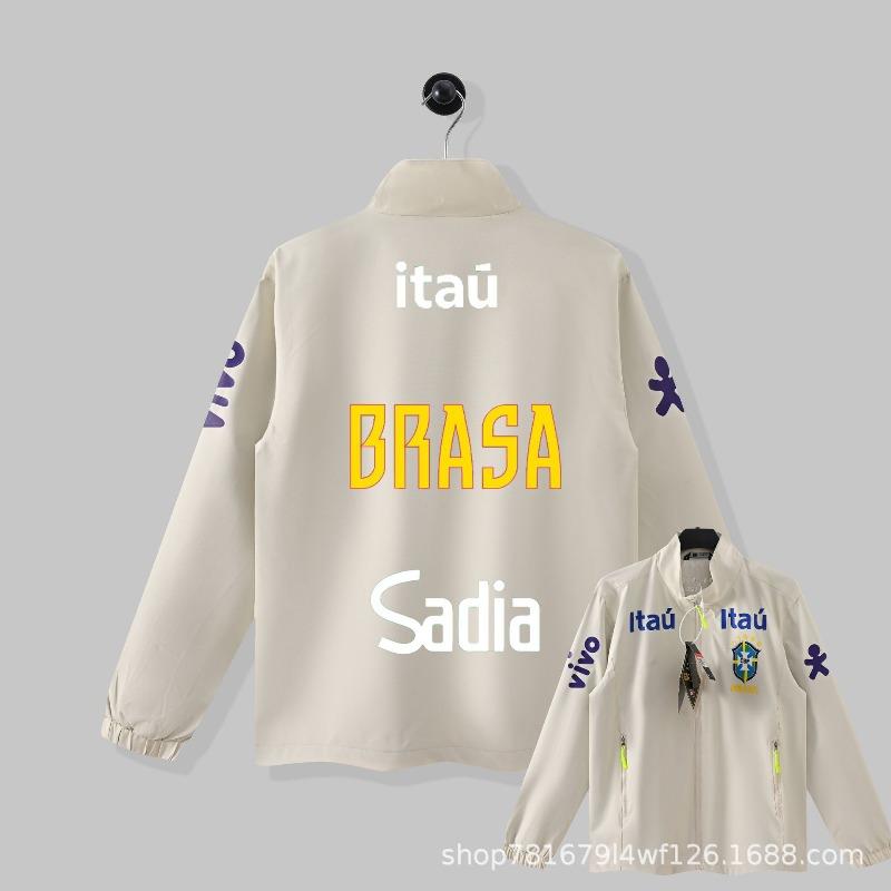 New Real Madrid Arsenal Jacket Men's and Women's Hooded Casual Jacket