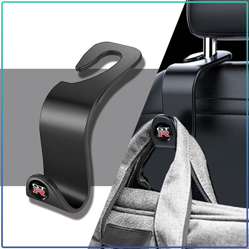 Car Headrest Hooks Hanger Bags Seat Back Holder Clips Auto Fastener For Nissan GTR C210 R30 GTS-R R33 R34 GT-R R35 Nismo