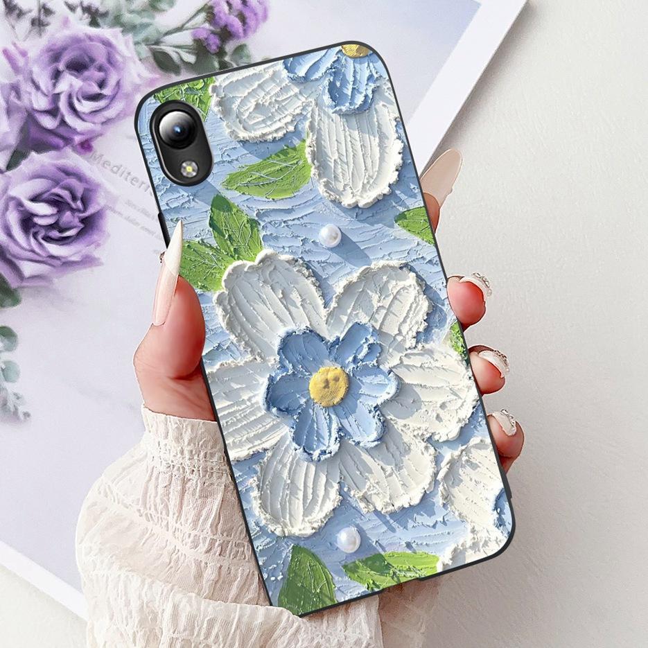 For ZTE Blade A3 2019 Case Blade A3 Lite Stylish Painted Cover Soft Silicone Phone Case For ZTE Blade A5 2019 A32019 Fundas Bags