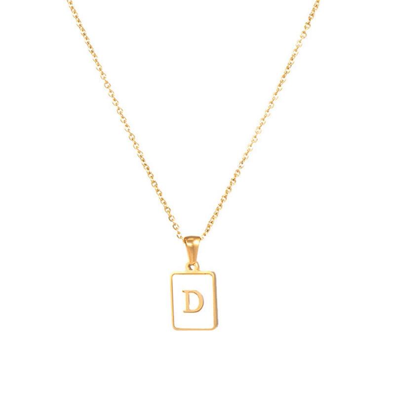 Pendant English Letters Chain Clavicle Necklace The Letter Necklace Accessories Creativity
