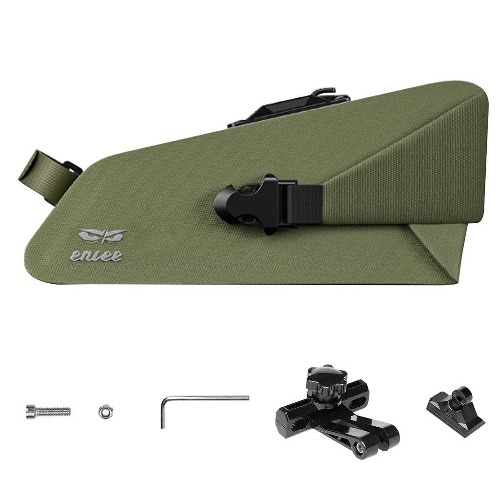 Quick Release Waterproof Bike Saddle Bag Reflective Rear Storage Bag 1.3L / 1.5L for MTB