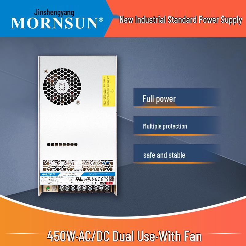450W LM450-20B24S Switching Power Supply: 12V/15V/27V/36V/48V Transformer, 220V Input