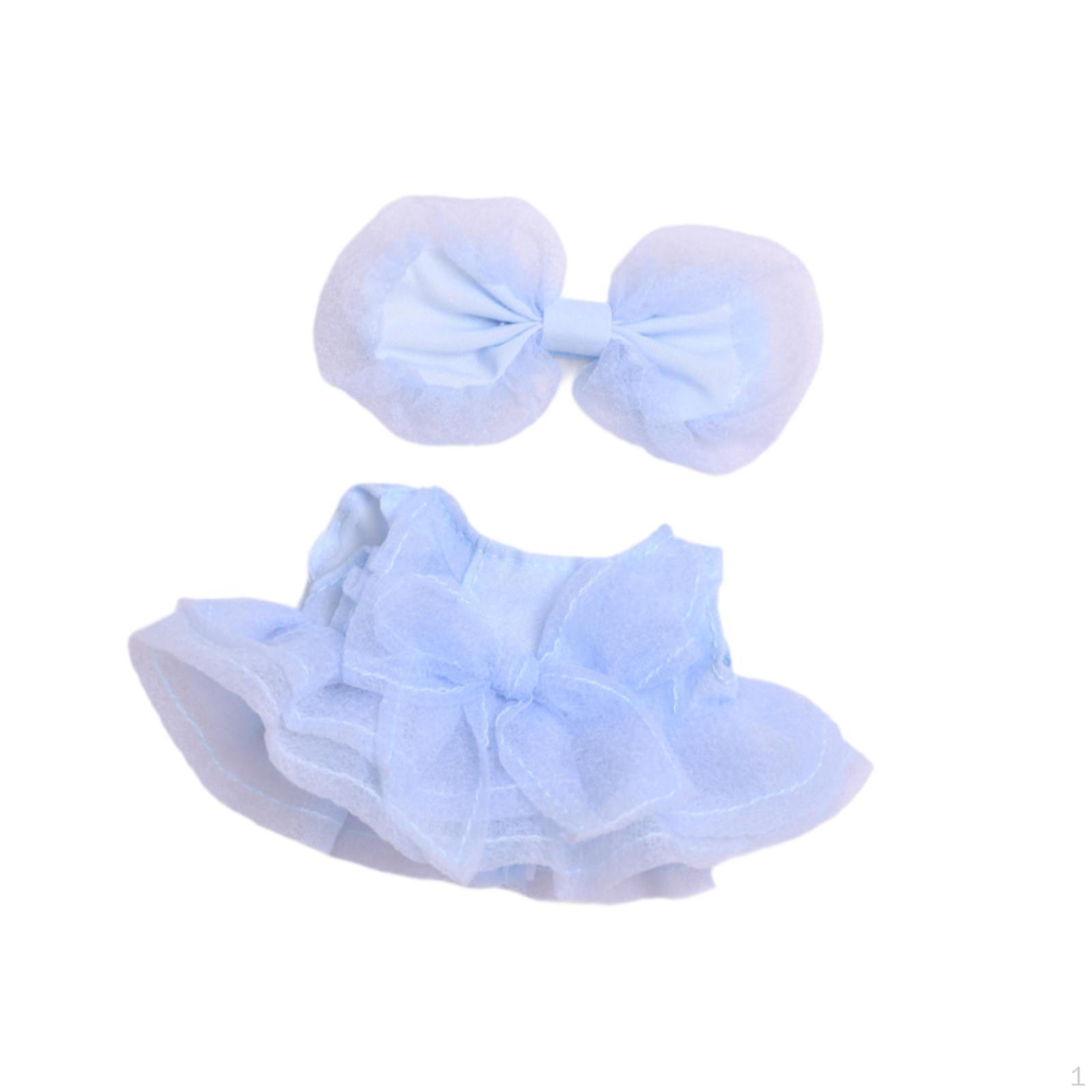 

Очаровательные кукольные наряды для кукол ростом 15-17 см - Модная одежда своими руками синий