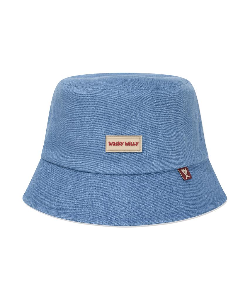 WACKY WILLY Basic Bucket Hat Indigo