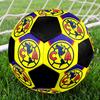Pallone da Calcio Club America Taglia 5 Colorato Cucito a Macchina PVC Pronto per la Competizione Resistente Alta Rimbalzabilità