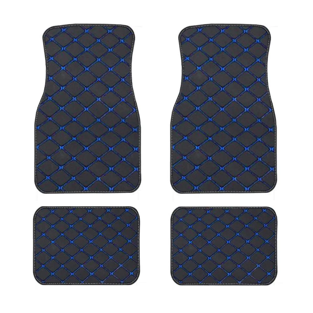 Universal Size Car Floor Mats for Dacia Duster Sandero Renault Clio Fiat Panda Lancia Ypsilon Seat Arona Cors Car Accessories