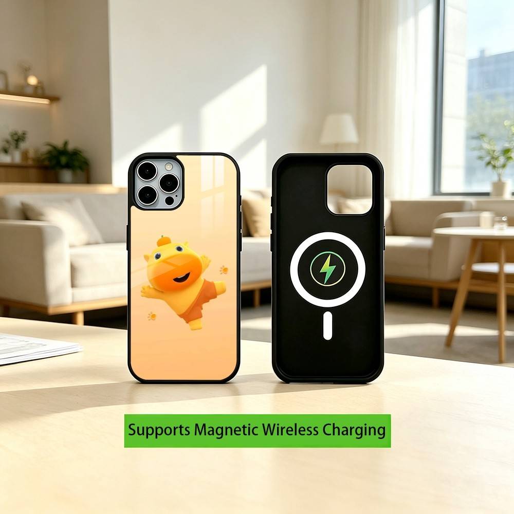 Gfit Lu lu C-Capybara-PC  Phone Case For iPhone17,16,15,14,13,12,11 Plus,Pro Compatible with magnetic wireless charging iPhone15PROMAX