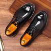 Men's Genuine Leather Business Casual Thick Sole Shoes for Autumn/Winter