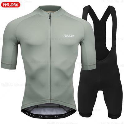 Jugend-Radtrikots Herren Sommer Kurzarm Radtrikot Set MTB Maillot Ropa Ciclismo Fahrradbekleidung Atmungsaktive Radbekleidung