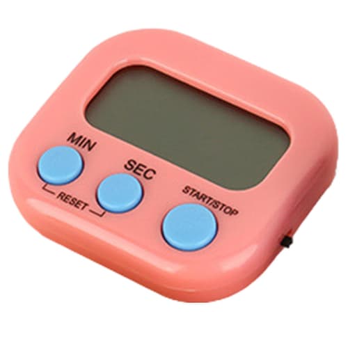 Humkopnl Magnetic Timer with Large Display, Countdown Function, and Magnetic Back | Portable Egg Timer/Stopwatch with Bracket for Cooking, Exercise, a