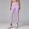 High Waist Nude Lycra Yoga Pants Women's Leggings Are Comfortable and Seamless, Tight, Hip Lift, Sports Wear, Running Fitness Pants