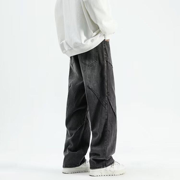 Men's Retro Denim Jacket - Trendy Spring & Autumn Casual Workwear Set for Teens