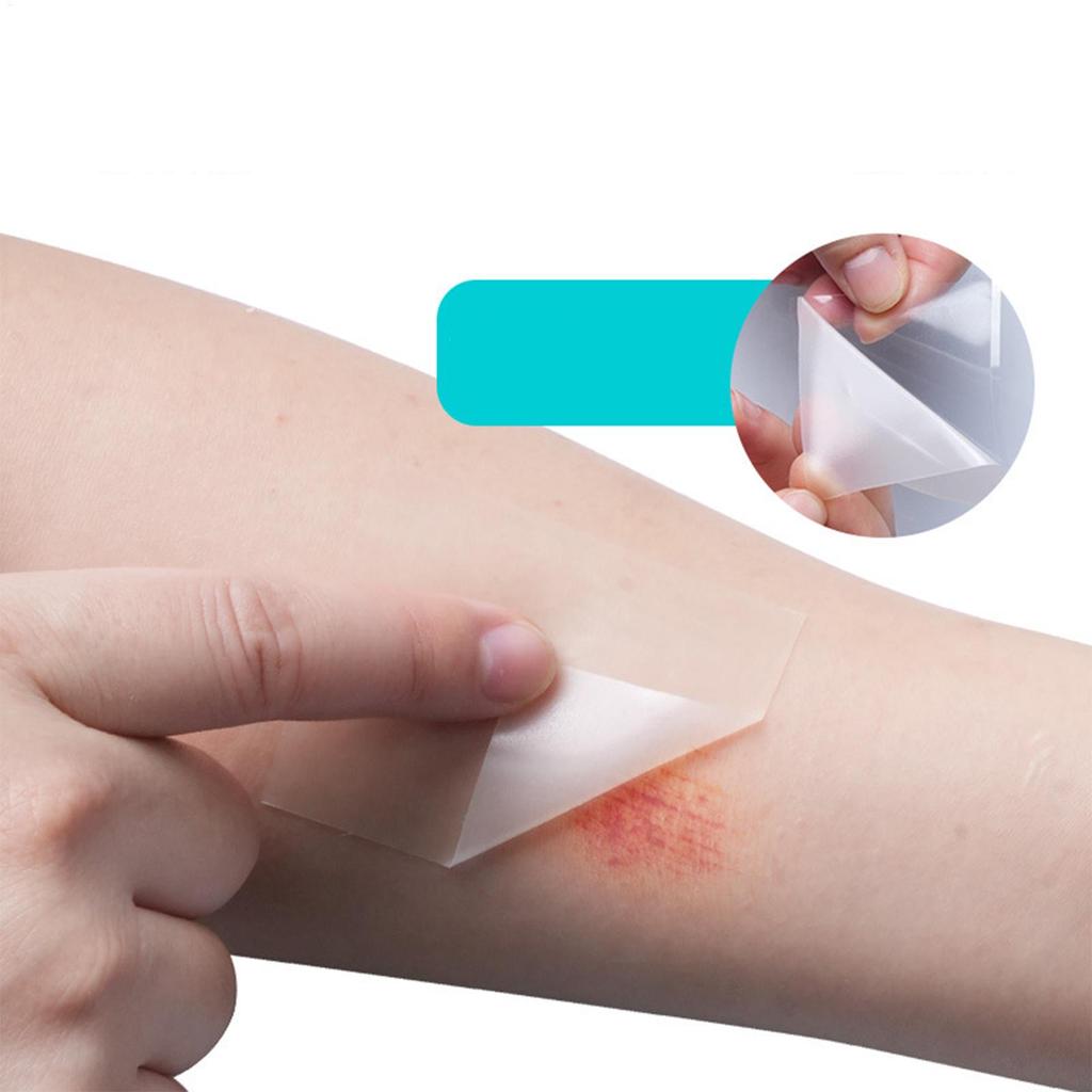 Hydrocolloid Bandages Hydrocolloid Dressing 1.96inx9.8ft Moist Patch Flexible Breathable for Toe Face Pimple Cuts Elderly Youth