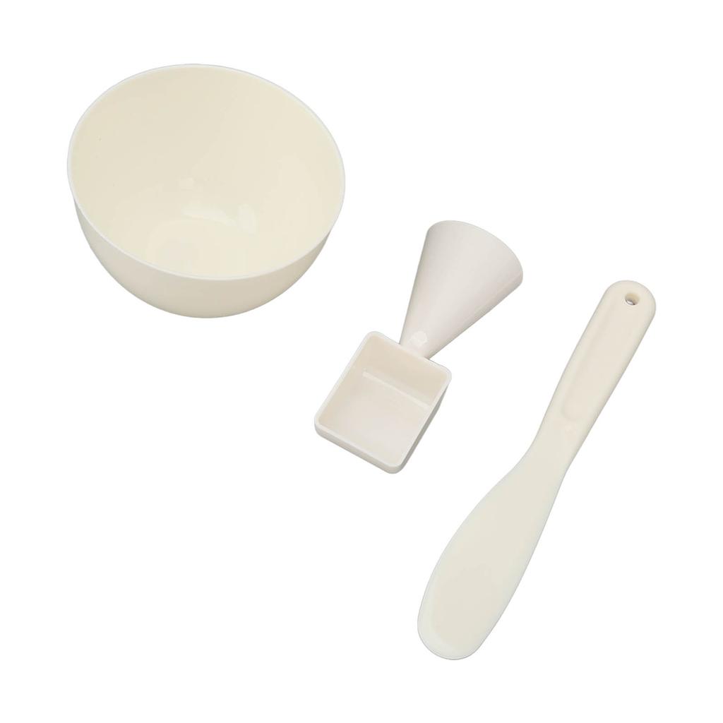 3pcs DIY Face Mask Bowl Set Spatula Measuring Spoon Face Mask Mixing Bowl Set for Home Use
