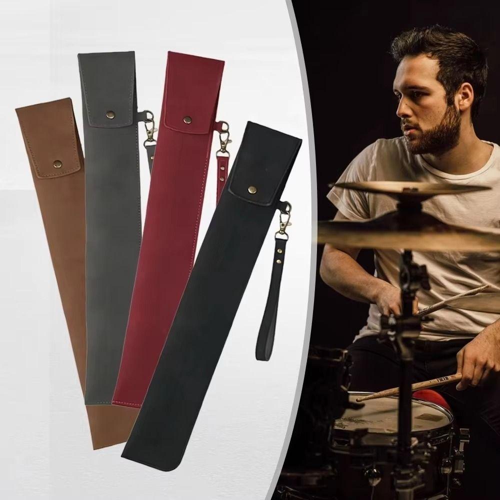Portable Handle Drumstick Storage Bag Waterproof Drumstick Holder  Personalized Instrument