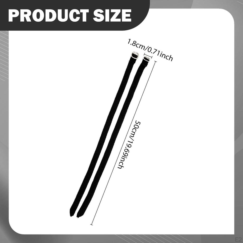 2x Horse Spur Straps with Buckle,Wear Resistant Training Equipment Boots for Practice