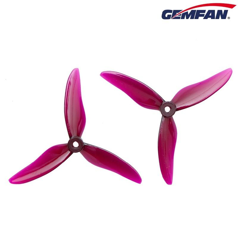 24 pcs/12 pairs Gemfan Hurricane 51499 5inch tri-blade Propeller Props CW CCW Propeller compatible T-motor motor FPV RC drone