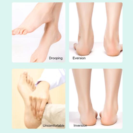 Plantar Fasciitis Night Splint Sock with Fastener Tape Adjustable Universal Fasciitis Splint Achilles Tendonitis Foot Support Brace