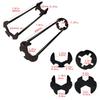 1/2pcs Sink Wrench Multifunctional Carbon Steel Faucet Key Plumbing Pipe Wrench Bathroom Kitchen Sink Repair Set Hardware Tools