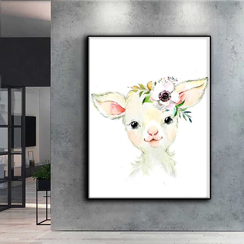 Kreuzstich-Set zum Selbermachen, Diamant-Stickerei, Cartoon-kleine Tiere, Diamant-Gemälde, Heimdekoration