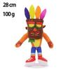 New Arrival Anime Crash Bandicoot Plush Toys Cartoon Animal Aku Aku Crash Soft Stuffed Plush Dolls for Kids Christmas Gifts