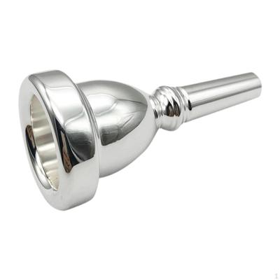 Tuba Mundstück Musikinstrument Zubehör Übung Geschenk für Musikliebhaber Ersetzen Anfänger Messing