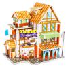 Kids 3D Stereo Puzzle Cartoon House Castle Building Model DIY Handmade Early Learning Educational Toys Gift for Children