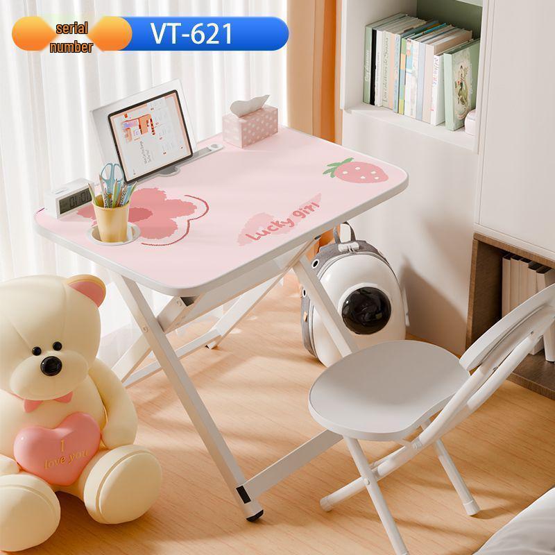 Przenośny wielofunkcyjny składany zestaw biurka i krzesełka dla dzieci - Nie wymaga montażu
