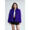 Autumn and Winter New Fashionable Versatile Imitation Fur Coat Coat Solid Color Fringed Fur Coat Women's Top Thickened