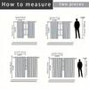 Set Of 2 Plaid Curtain Polyester Xmas Window Decor Home Classic Curtains Room Darkening Made