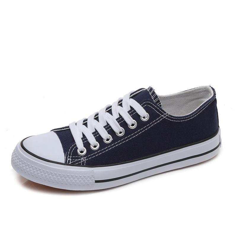 Autumn Korean version of street shooting, white shoes for women, breathable new versatile student canvas shoes, low-top board shoes, casual whit