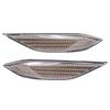 2 Adet Dinamik LED Yan İşaret Flaşörleri Sinyal Gösterge Lambaları Porsche Cayenne 958 92A 2010-2014 İçin OEM#95863107100