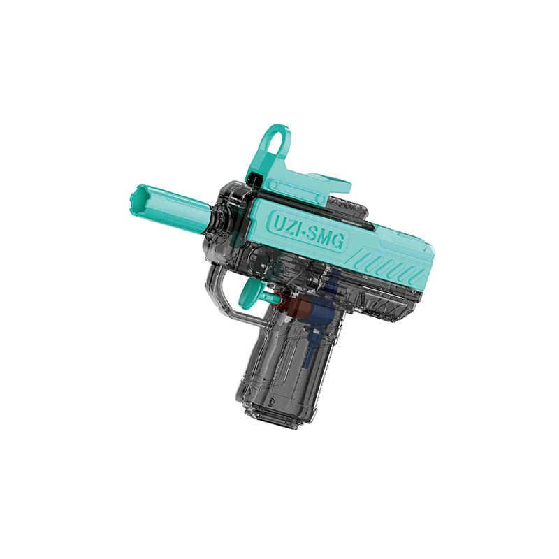 Summer UZI Water Toy, Non Electric High-pressure Full Automatic Firing, Portable Beach Entertainment Gift for All Ages