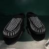 Summer  Men's Sandals Fashion Lightweight Casual Sandals Shoes Large Size Plus-size Hand-knitted Shoes Sandals